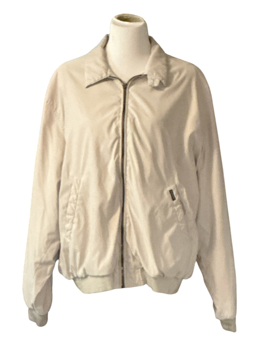Weatherproof Beige Lightweight Bomber Jacket - Women's